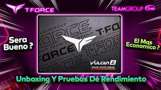 Unboxing SDD T-Force Vulcan Z ⚡ El Disco Solido Mas Barato ? ✅