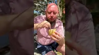 Как вкусно есть! Самсу🫠 #самса #shorts