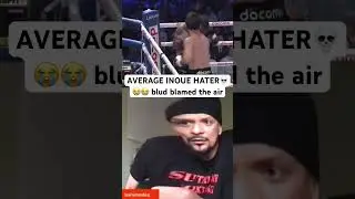 Naoya Inoue HUMBLES Biased Boxing fan live 😂 (Fulton Knockout)