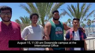 MiraCosta International Students Orientation 2022 