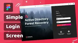Creating a Simple Login Screen in Figma: Step-by-Step Tutorial for Beginners | UI Design