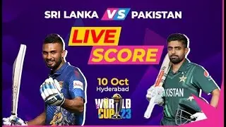 Pakistan v Sri lanka match World Cup 2023