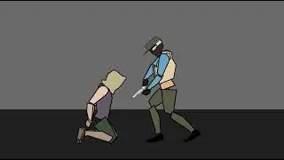 terrorist kills poor guy
