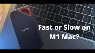 SanDisk Extreme Pro meets M1 MacBook Pro - MEH!