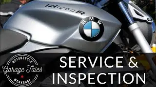 BMW R1200R Oil Change & Inspection