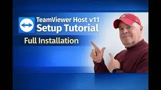 TeamViewer Host v11 Setup Tutorial | Full Installation | APTeck