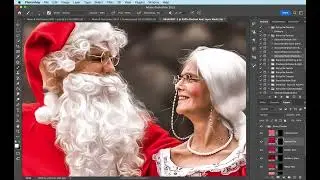 Photoshop Speed Edit. #photography #photoshop #speededit #santa #christmastime #editingtutorial edit