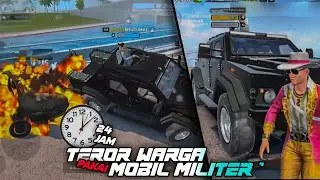 BIKIN KACAU‼️ 24 JAM TEROR WARGA PAKAI MOBIL MILITER | FLEX CITY RP