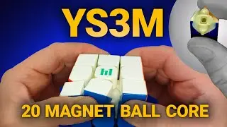 MoYu HuaMeng YS3M 3x3 20 Magnetic Ball Core & Maglev #review #unboxing #speedcube