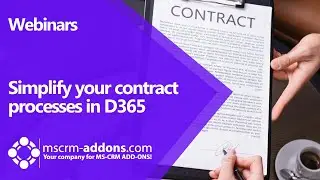 Simplify Your Contract Processes with Dynamics 365 and DocumentsCorePack