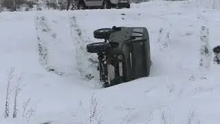 УАЗ прилег отдохнуть