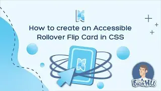 How to create an Accessible Rollover/Hover Flip Card in CSS