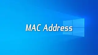 How I know the MAC Address or Physical Address for my PC - ازاى اعرف عنوان الماك لجهازى الكمبيوتر