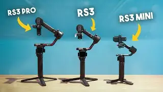 Quel stabilisateur acheter en 2023 ? RS3 Mini vs RS3 vs RS3 Pro