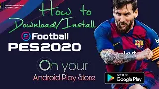 How To Download eFootball Pes 20 Mobile// On your Android Device //Bangladeshi Server//