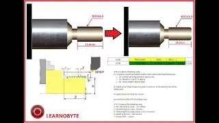 G76 Multiple Threading Cycle | Threading operation | Fanuc