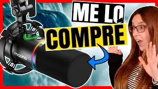 😱 MEJOR MICRÓFONO DINÁMICO CALIDAD PRECIO (MAONO PD200X Review RGB USB/XLR)