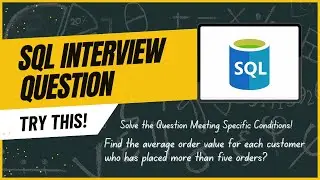 SQL Interview Question || Solve the Query Using Single SELECT Statement || Try This!