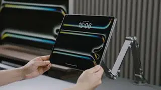 LULULOOK Magnetic Charging Arm Mount for iPad Pro/Air - Best iPad Stand
