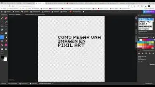 como pegar una imagen en pixilart parte 1