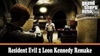 GTA 5 скины - Resident Evil 2 Leon Kennedy Remake