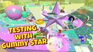 TESTING the GUMMYBALLER and GUMMYSTAR - [Bee Swarm Simulator Road Test]
