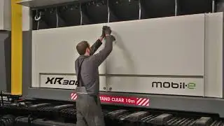 System szybkiej wymiany sita w rozdrabniaczu UNTHA XR3000C