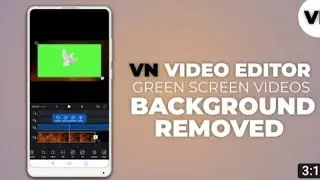 How do I chroma key in VN video editor