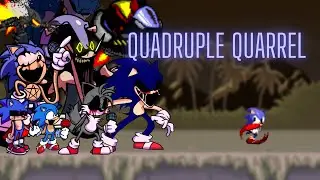 INFINITE QUARREL 🎶(Quadruple Quarrel But Sonic sings against the other .Exe AUs Characters)🎶