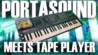 Adding A Tape-Player To A Keyboard... For No Good Reason
