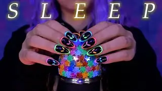 ASMR Embellished Mics 💜(No Talking)💜Gentle Mic Tapping & Scratching for Tingles & Sleep