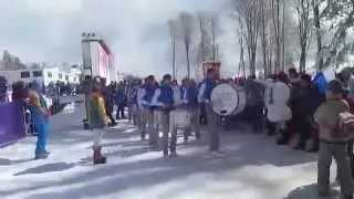 Барабанщики на Паралимпийских играх Сочи 2014