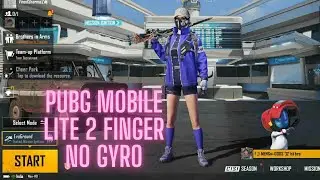 pubg mobile lite 2 finger no gyro I PUBG mobile nice gameplay I No chicken dinner