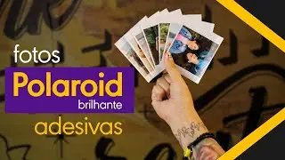 Fotos Polaroid Adesivas Brilhante - Qualidade Premium
