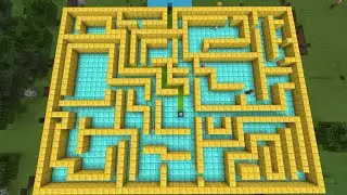 ОГРОМНЫЙ ЛАБИРИНТ в Майнкрафт и персонажи игры Sprunki часть 2