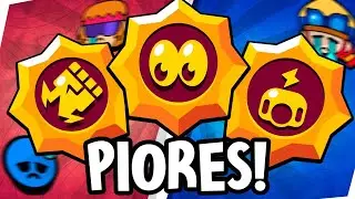 TOP 10 PIORES PODERES DE ESTRELA DO BRAWL STARS