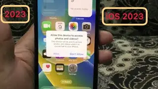 iPhone Stuck on Allow Access to Photos