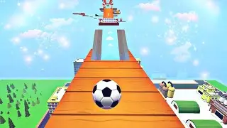 Sky Rolling Ball 3D - Super Speedrun Gameplay #2