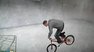 Гта 5 катаюсь на BMХ