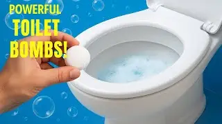 3 Ways to Make Powerful Toilet Cleaning Bombs | DIY Deep Clean & Fresh Toilets