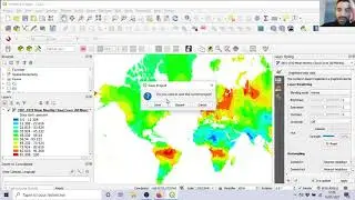 12-Loading WMS (Web Map Services) map on your QGIS project
