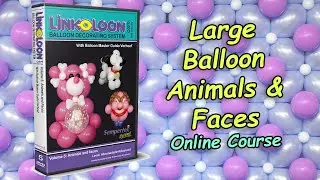 Link-o-Loon balloons course Vol.5 Animals and Faces with Guido Verhoef