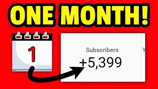 How to Get 1000 YouTube Subscribers FAST!