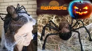 ОБРАЗ НА  Halloween 🎃DIY Паук на Хеллоуин своими руками