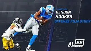 HOW HENDON HOOKER WITHSTOOD THE STEELERS OPENING SALVO - PRESEASON FILM STUDY #lions #detroitlions