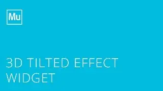 Adobe Muse 3D Tilted Effect Widget