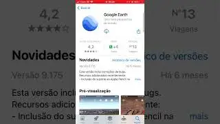 como baixar Google Earth no iphone IOS