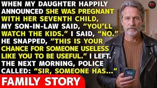 My Daughter Said She Was Expecting Her 7th Child—My Son-In-Law Volunteered Me As Their Caregiver...!