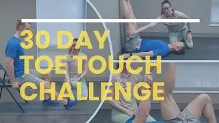 30 Day Toe Touch Flexibility Challenge (Hamstring Stretching Routine)