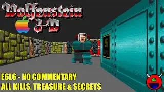 Macintosh Wolfenstein 3D: Second Encounter (MacenWolf) - E6L6  -100% No Commentary